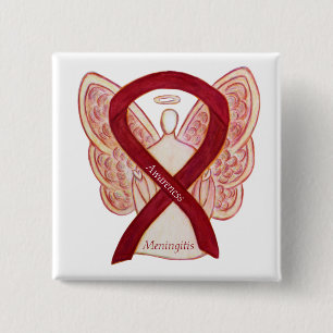 Meningitis Angel Awareness Ribbon Stift Knapp