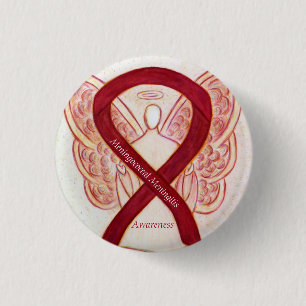 Meningococcal Meningitis Awareness Ribbon Stift Knapp