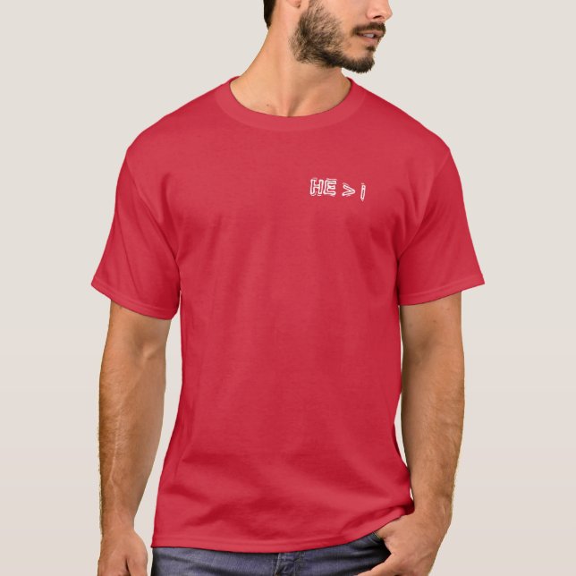 Meningsfull kristen T-tröja T Shirt (Framsida)