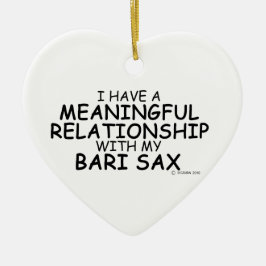 meningsfull relation Bari Sax Julgransprydnad Keramik