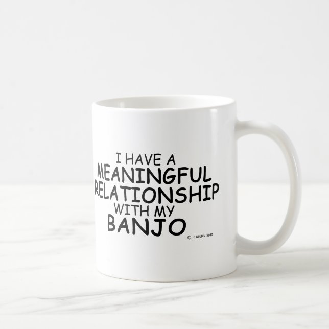 meningsfull relation mellan Banjo Coffee Mugg (Höger)