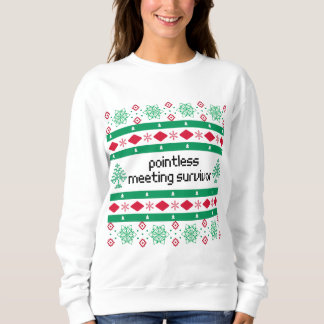 meningslöst möte överlevande Ugly Sweater - T Shirt