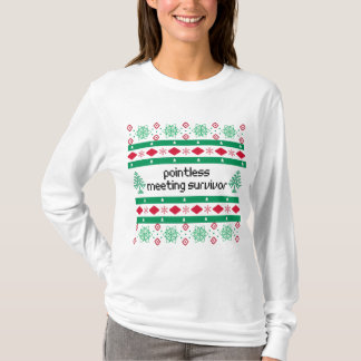 meningslöst möte Ugly "Sweater" T-Shirt