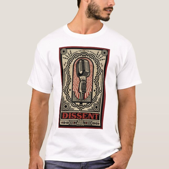 Meningsskiljaktighetskjorta T Shirt (Framsida)