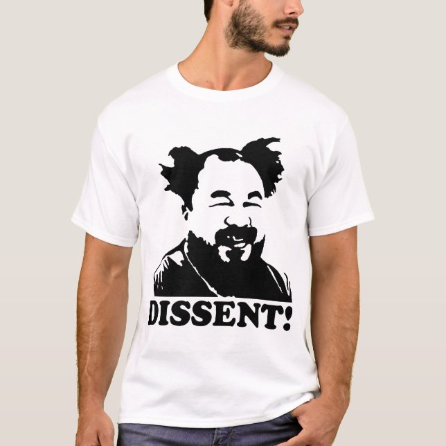 MeningsskiljaktighetT-tröja för Ai Weiwei Tee (Framsida)