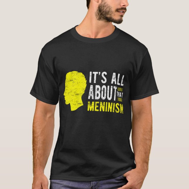 Meninist| Antifeministisk gåva T Shirt (Framsida)