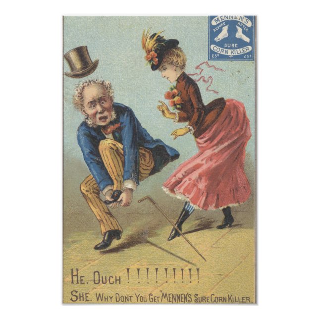 Mennens Sure Maj Killer Ephemera Photo Print Fototryck (Framsidan)