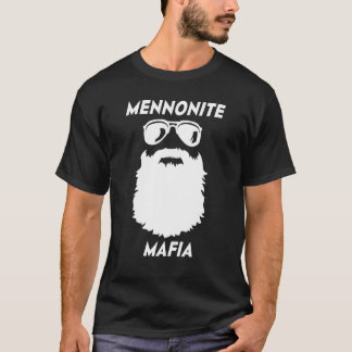 MENNONITE MAFIA  Beard Christian Jesus Bible Humor T Shirt