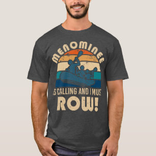 Menominee Flodsraiting T Shirt
