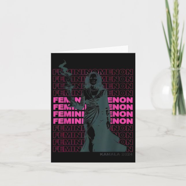 Menon Kamala Harris Tee Kort (Framsida)