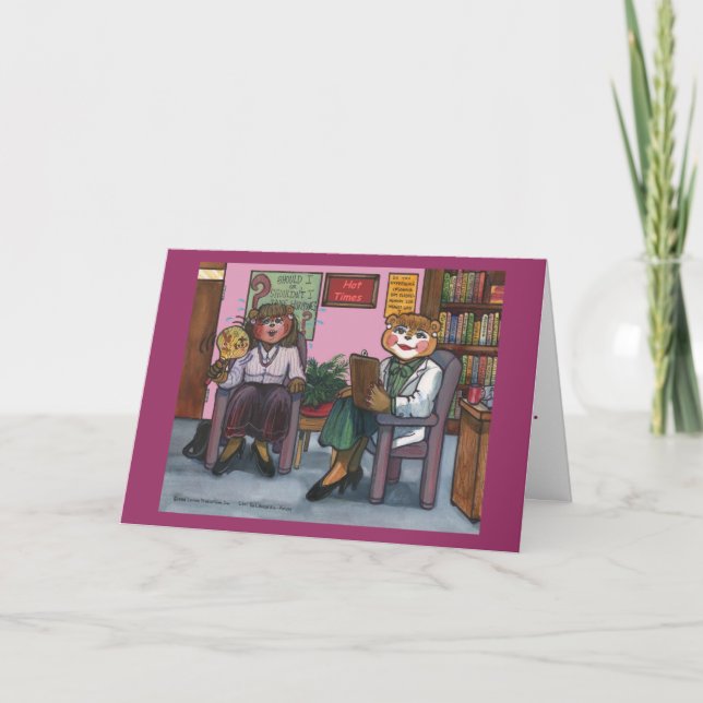 Menopaus Hälsokort Kort (Framsida)