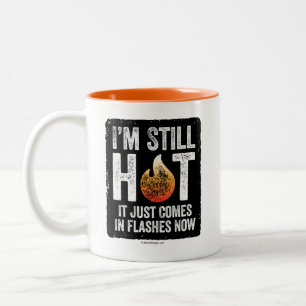 Menopaus (jag är fortfarande Hett) Två-tonkaffe Mu Två-Tonad Mugg