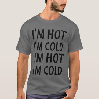 Menopaus Jag är het Kall Roliga Kvinnor Het Flash T Shirt