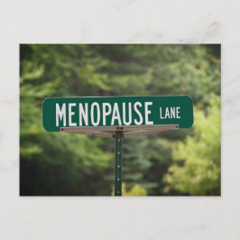 Menopaus Lane Vykort
