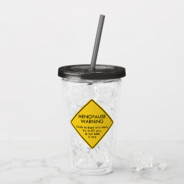 Menopaus Varning Take Away Mugg