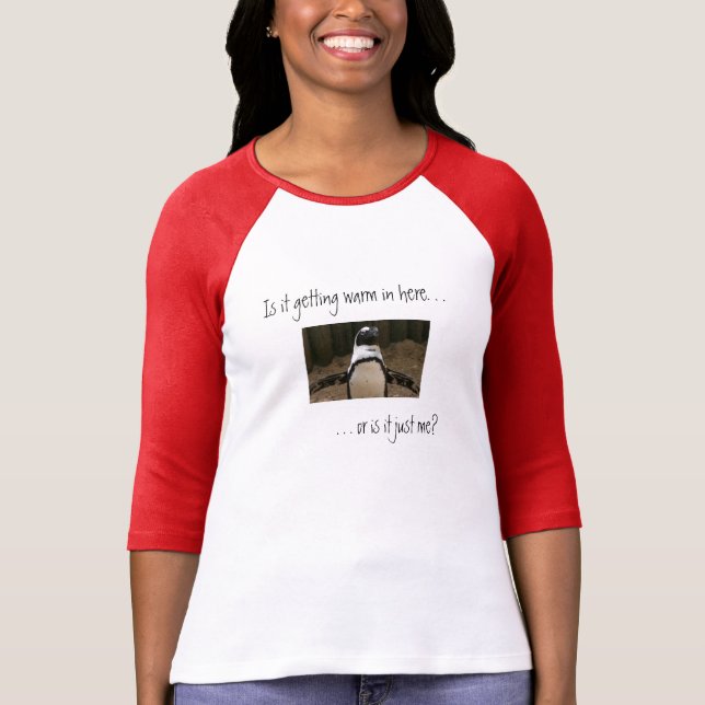 Menopausal pingvinT-tröja T Shirt (Framsida)
