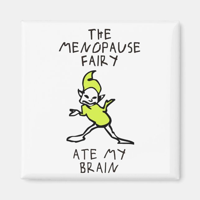 Menopause Fairy Magnet (Framsidan)