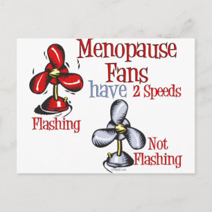 Menopause Fläkt Vykort