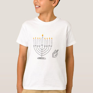 Menora & Dreidel T-shirt