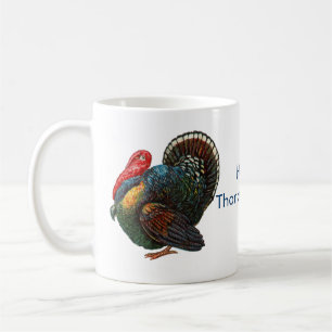Menora och Turkiet Thanksgivukkah kaffemugg
