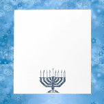 Menorah Anteckningsblock<br><div class="desc">Menorah för Hannukah</div>