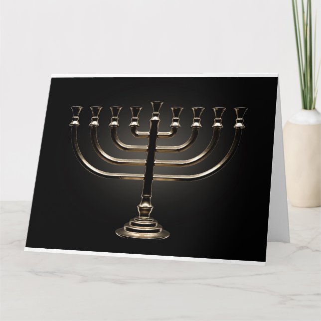 Menorah Casting Kort (Framsida)
