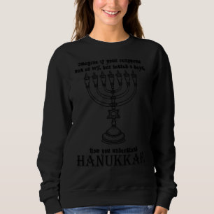Menorah Chanukah Hanukkah Funny Sarcastic T Shirt