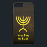 Menorah Flame<br><div class="desc">En brunfärgad och guld digital rendering av den judiska sjugrenade menorah (hebreiska: מְ נ וֹ רָ ה ). Lägg till din egen text. Den sjukanta menorah som används i den portabla fristad som Moses upprättade i vildmarken och senare i Temple i Jerusalem har varit en symbol för judendomen sedan urminnes...</div>