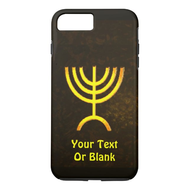 Menorah Flame Case-Mate iPhone Skal (Baksida)