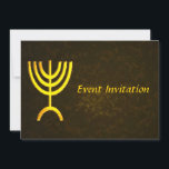 Menorah Flame Inbjudningar<br><div class="desc">Denna inbjudan kan användas för de flesta tillfälle, en Purim party, en Pesesesare eller en Pub eller en Bat mitzvah. En digital återgivning av den judiska sjukanta menorah (Hebreiska: מְ נ וֹ רָ ה ‎). Den sjukanta menorah som används i den portabla fristad som Moses upprättade i vildmarken och senare...</div>
