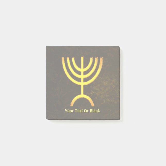 Menorah Flame Post-it Block (Framsida)