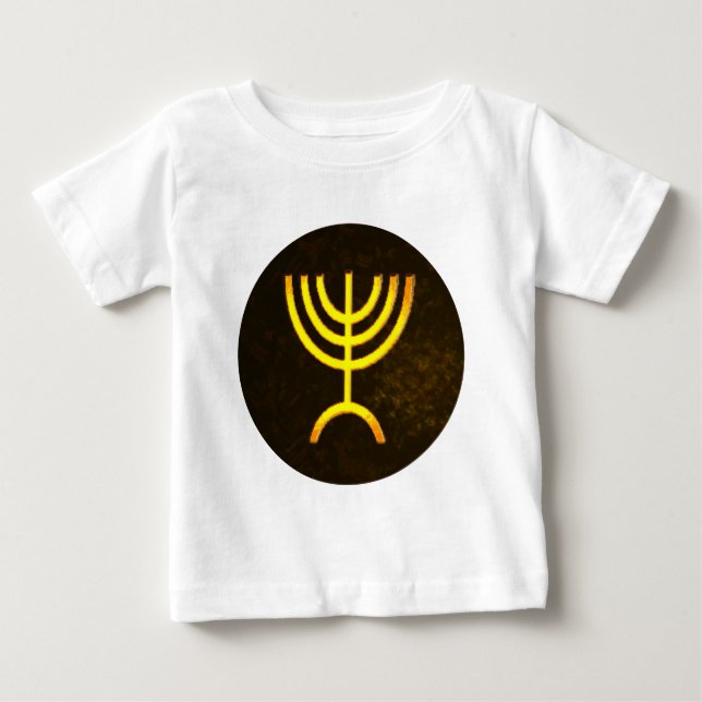Menorah Flame T Shirt (Framsida)