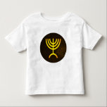 Menorah Flame Tee<br><div class="desc">En digital återgivning av den judiska sjukanta menorah (Hebreiska: מְ נ וֹ רָ ה ‎). Den sjukanta menorah som används i den portabla fristad som Moses upprättade i vildmarken och senare i Temple i Jerusalem har varit en symbol för judendomen sedan urminnes tider och är symbolen för den moderna israeliska...</div>
