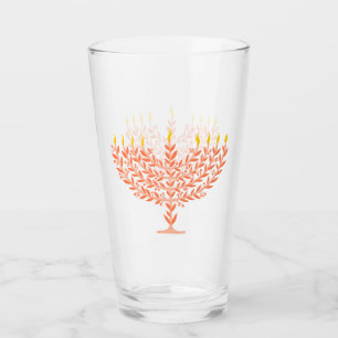 Menorah Glaskopp