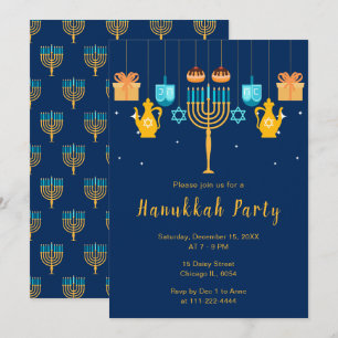 Menorah Hannukafest Inbjudningar