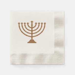 Menorah ~ Hanukkah Firande Pappersservett