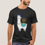Menorah Hanukkah Llama Cute Alpaca Chanukah Kristu T Shirt<br><div class="desc">Menorah Hanukkah Llama Cute Alpaca Chanukah jul Pajama</div>