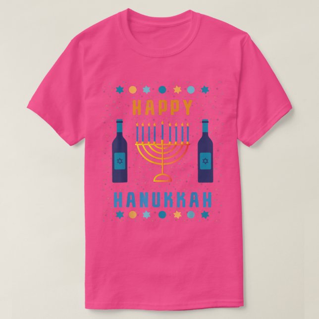 Menorah Hanukkah Toddler Boy Girl Kids Chanukah Lo T Shirt (Design framsida)