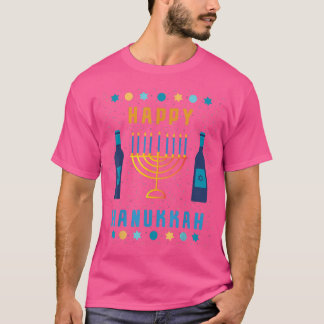 Menorah Hanukkah Toddler Boy Girl Kids Chanukah Lo T Shirt