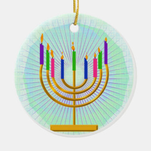 Menorah Keepsak Ornament