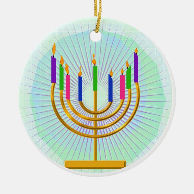 Menorah Keepsak Ornament (Framsidan)