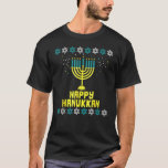 Menorah Ljus Lycklig Hanukkah Jewish Cute Chanukah T Shirt<br><div class="desc">Menorah Ljus Lycklig Hanukkah Jewish Cute Chanukah.</div>