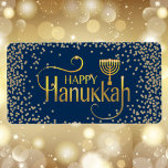 Menorah Lycklig Hanukkah Adressetikett<br><div class="desc">. - Vi firar åtta dagar och åtta nätter på festivalen i Ljus med Hanukkah-kort och -gåvor. Ljus festival är här. Ljusa menoran,  spela med drömmaren och festen på latkes och sufganiyots. Fira Hanukkahs anda med vänner,  familj och nära och kära genom att önska dem Lycklig Hanukkah.</div>