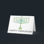 Menorah Lycklig Hanukkah-hälsningskort Helgkort<br><div class="desc">lägg till ditt eget meddelande i... (bild av MarloDeeDesigns.com) ... © 2004-201 MarloDee Design: Med ensamrätt för alla höger. Alla nödvändiga licenser har köpts och finns tillgängliga. Bilder på den här webbplatsen är INTE offentlig egendom.</div>