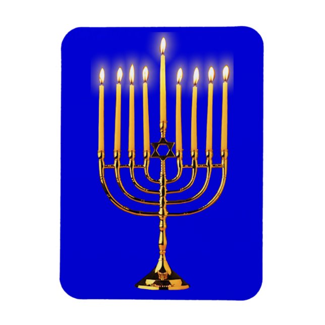 Menorah Magnet (Vertikal)