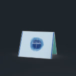 Menorah medium kort<br><div class="desc">ljus för hanukkah</div>