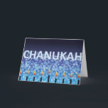 Menorah och Snö Helgkort<br><div class="desc">Önska någon i lycklig Chanukah med detta vackra Chanukah-hälsningskort. Kortet visar en lugn och fredlig bild av menoran med milda snöflingor som faller i bakgrunden. Vem som helst skulle kunna öppna ett kuvert med det här Chanukah-hälsningskortet i kärlek. Och vem tycker inte om att få snigel mail varje gång på...</div>