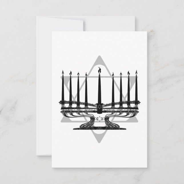 Menorah och Star (Framsida)