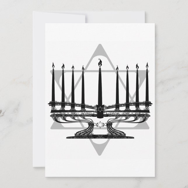 Menorah och Star (Framsida)