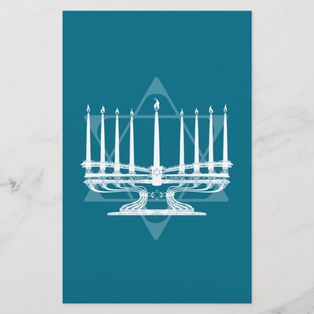 Menorah och stjärna IV (Framsida)